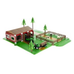 WOOPIE Zestaw Farma ze Zwierzętami Figurki + 2 Traktorki 102 el.