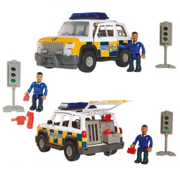 SIMBA Strażak Sam Jeep Policyjny z Figurką
