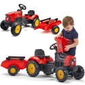 FALK Traktorek Red Supercharger Czerwony Otwierana Maska Od 2 Lat