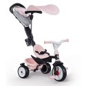 SMOBY Rowerek trójkołowy Baby Driver Komfort plus Różowy